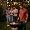 GRILL WĘGLOWY Z POKRYWĄ 41cm KINGHOFF KH-2033
